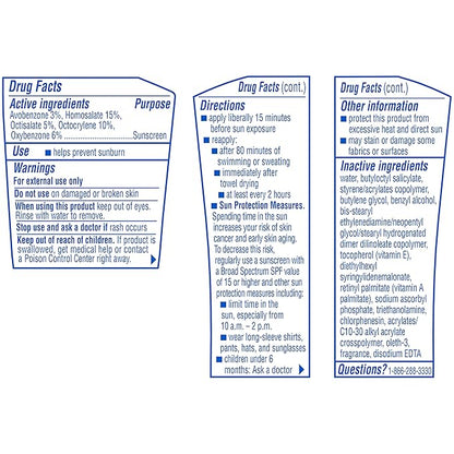Coppertone SPORT Sunscreen SPF 100 Lotion, Water Resistant Sunscreen, Body Travel Size 3 Fl Oz