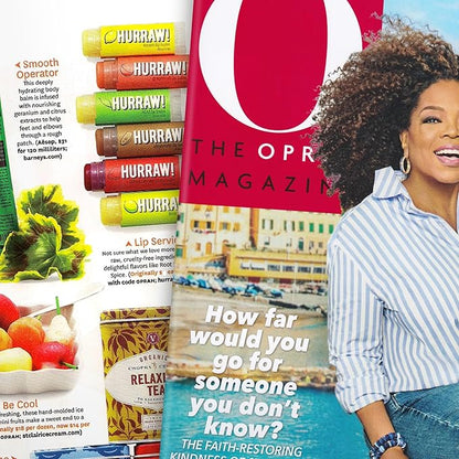 Hurraw! Lip Balms Staff Favorites, 6 ingredients.