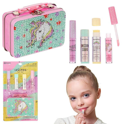 Expressions 5pc Cosmetics Lip Kit For Kids w/Lip