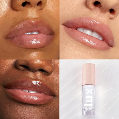 ColourPop Lux Lip Oil - Hydrating, Sheer Tinted Lip Oil Formulated with Antioxidant-Rich Chamomile Extract & Calendula Oil - Non-Greasy, Nourishing Clear Lip Oil - Dew Drop (0.16 oz)