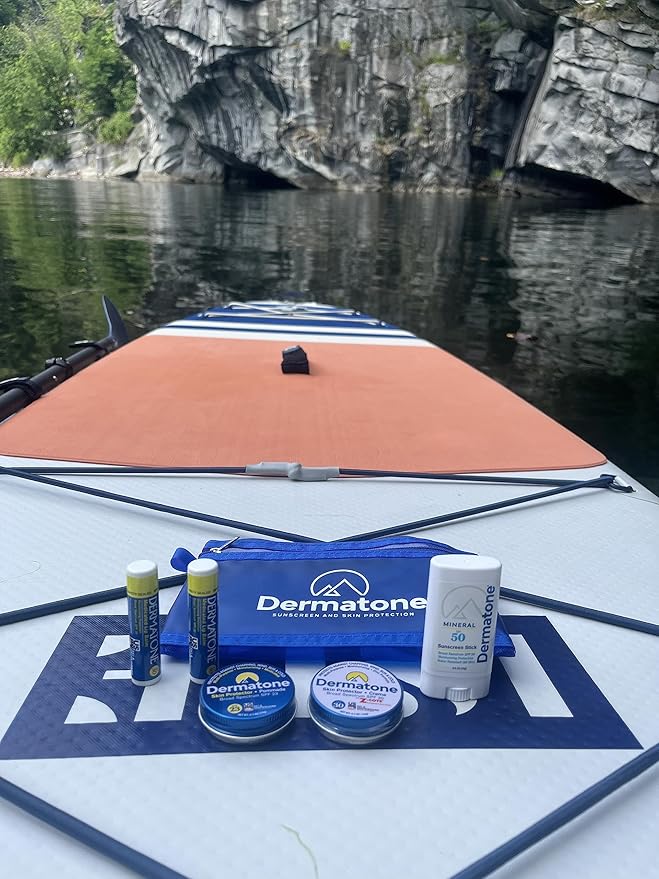 Dermatone Outdoor Protection Kit | Contains 4 of our Sunscreen, Skin Protection Products | z-Cote, Classic Tin, Mineral Sunscreen Stick and 2 Medicated Lip Balms