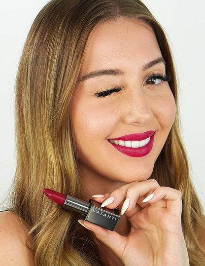 VASANTI My Time Lipstick (Game Time) - Long-Lasting Lipstick