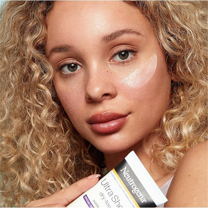 Neutrogena Ultra Sheer Dry-Touch Water Resistant and Non-Greasy Sunscreen Lotion with Broad Spectrum SPF 30, 3 fl. oz (Pack of 3)