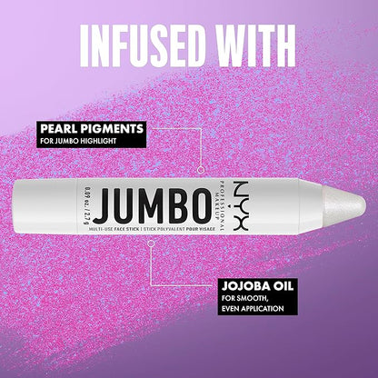 NYX PROFESSIONAL MAKEUP, Jumbo Multi-Use Face Highlighter Stick Ice Cream