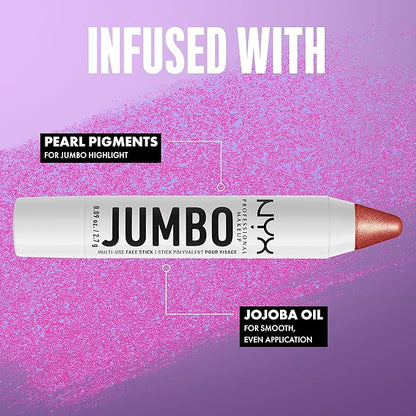 NYX PROFESSIONAL MAKEUP, Jumbo Multi-Use Face Highlighter Stick Lemon Meringue