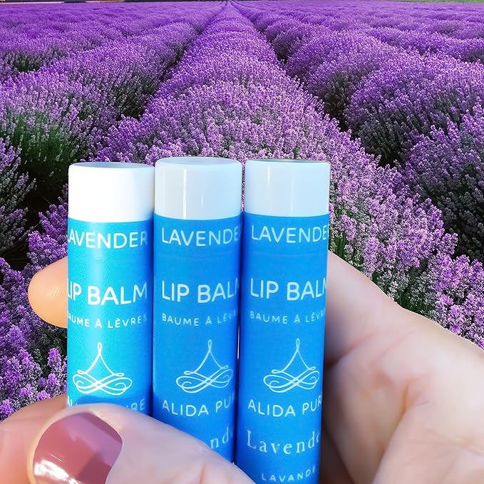Lavender Lip Balm, Cruelty Free, Vegan Lips,