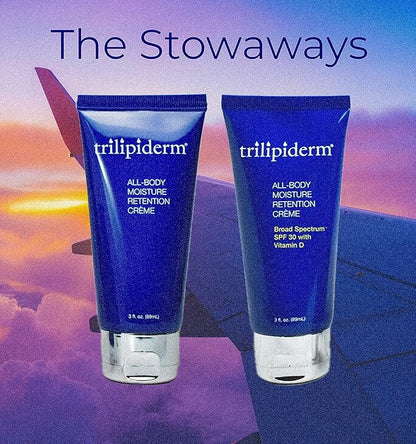 Trilipiderm Travel Size Moisturizer Sunscreen